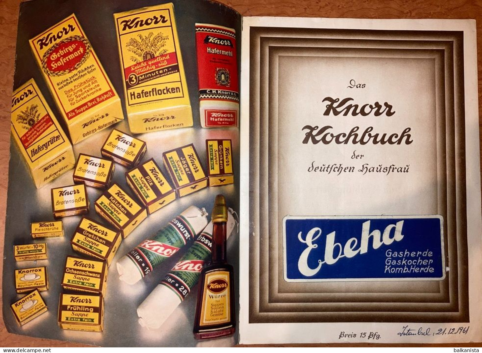 Das Knorr Kochbuch Der Deutschen Hausfrau - Essen & Trinken