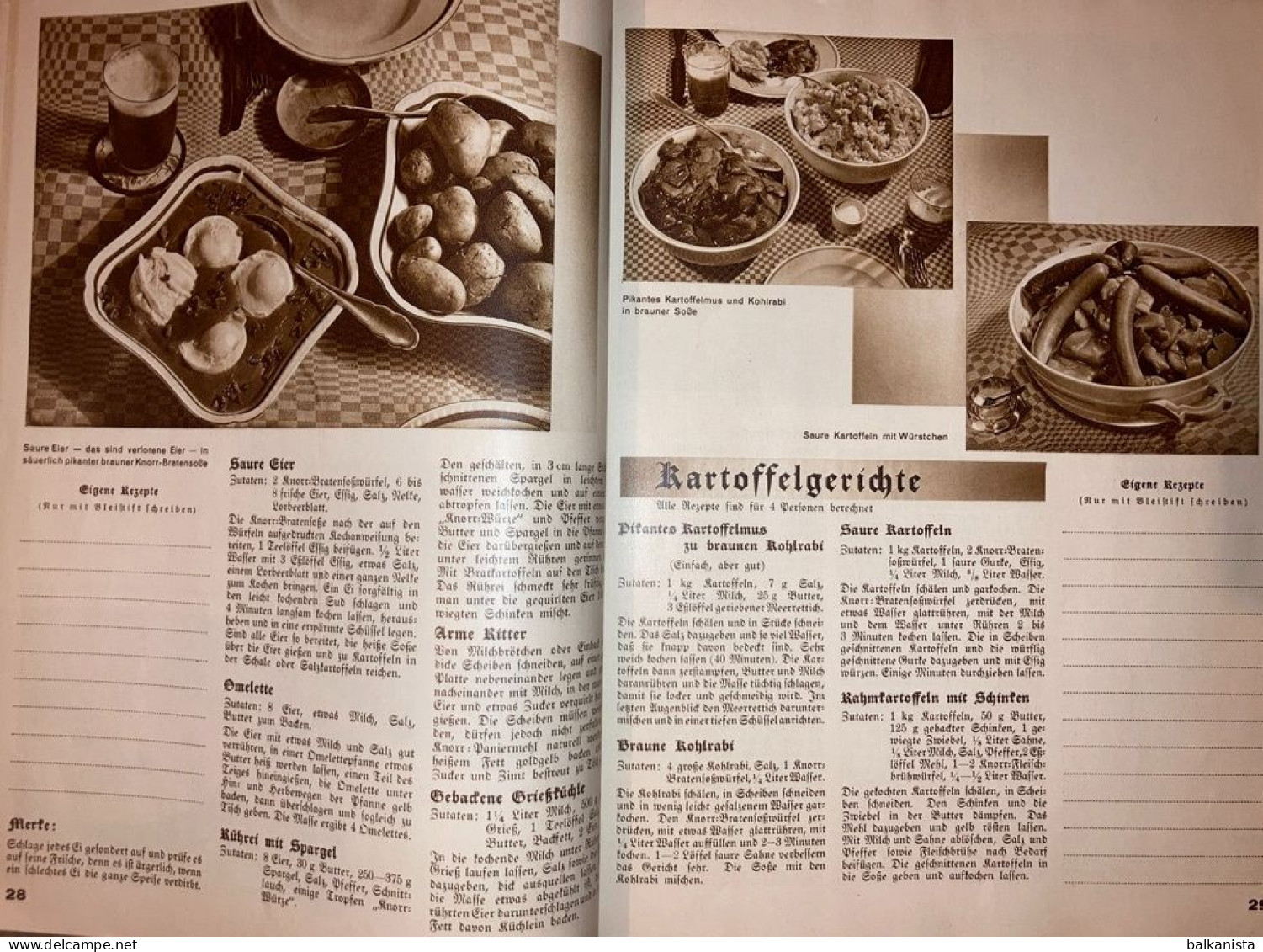 Das Knorr Kochbuch Der Deutschen Hausfrau - Essen & Trinken