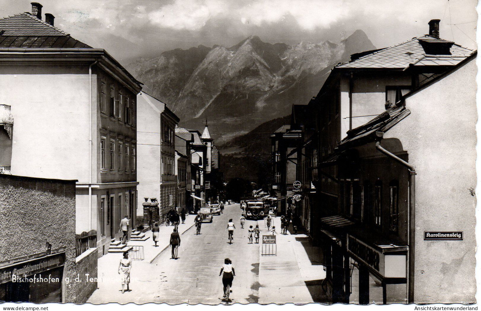 Bischofshofen G. D. Tennengebirge 1957 (12733) - Bischofshofen