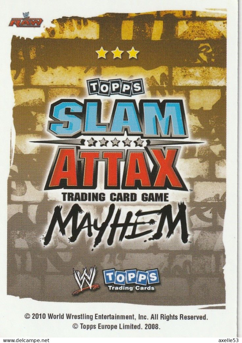Cartes Slam Attax (8398) Mélina - Sports De Combat