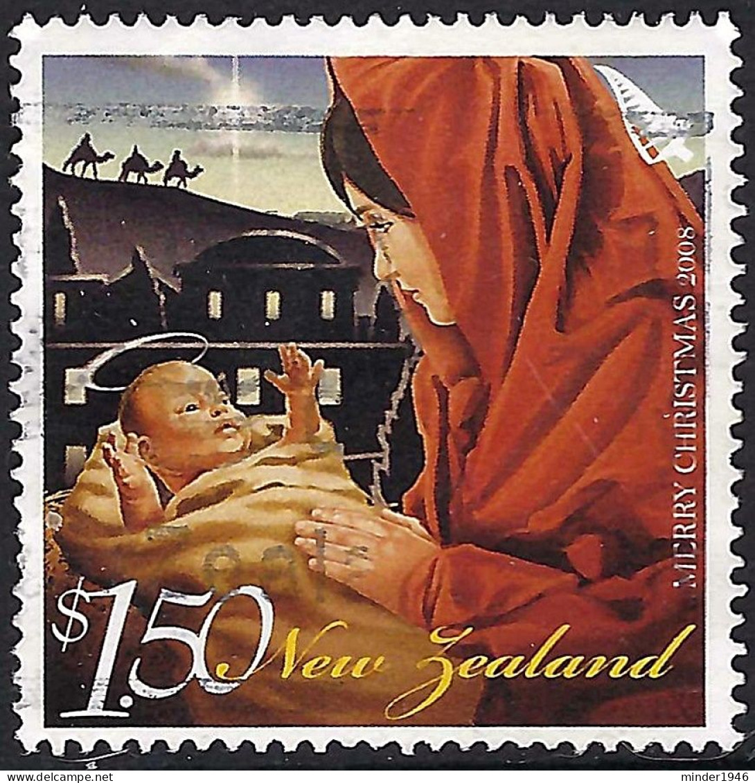 NEW ZEALAND 2008 QEII $1.50 Multicoloured, Christmas - Mary & Child SG3094 FU - Used Stamps