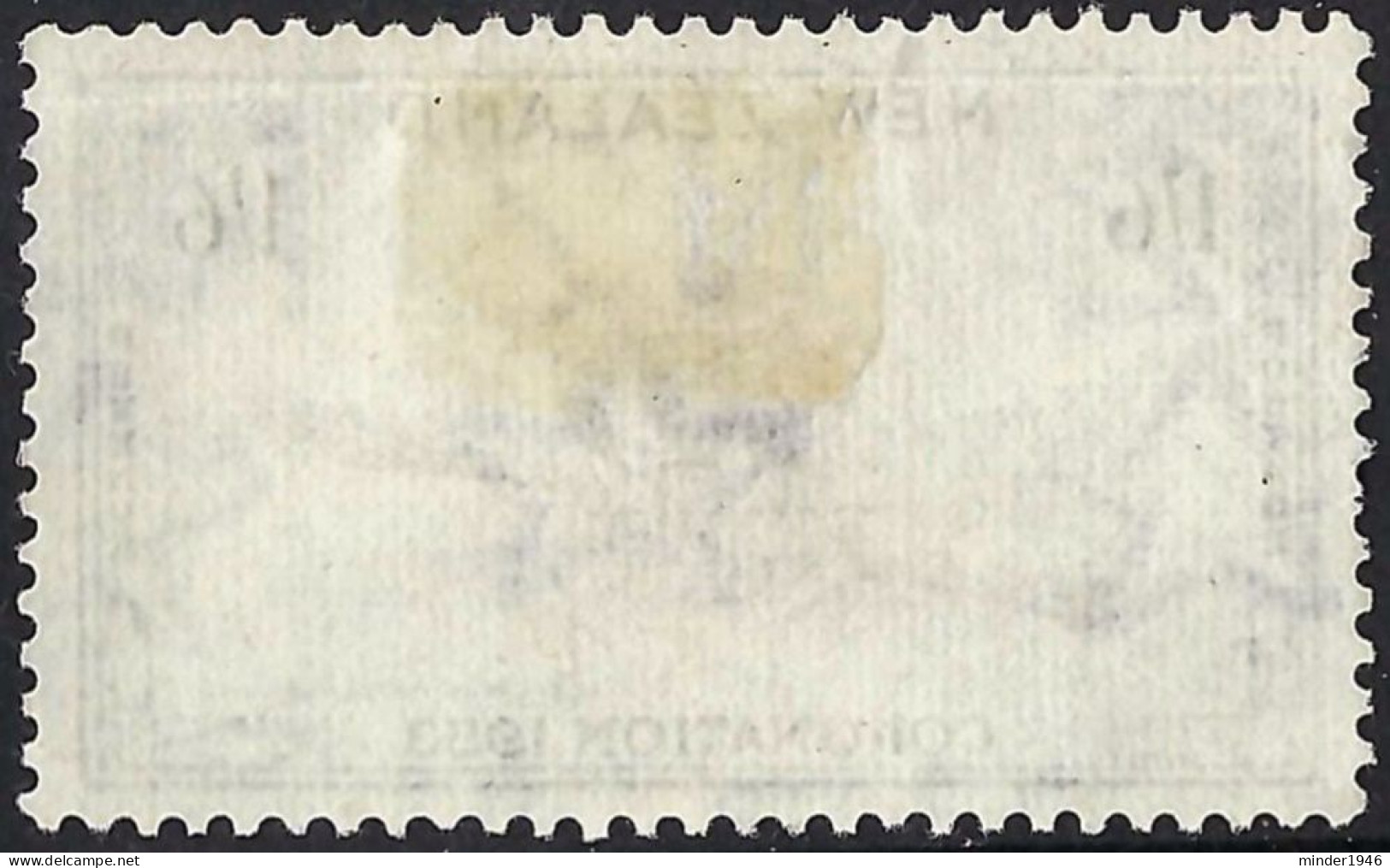 NEW ZEALAND 1953 QEII 1/6s Purple & Ultramarine SG718 FU - Used Stamps