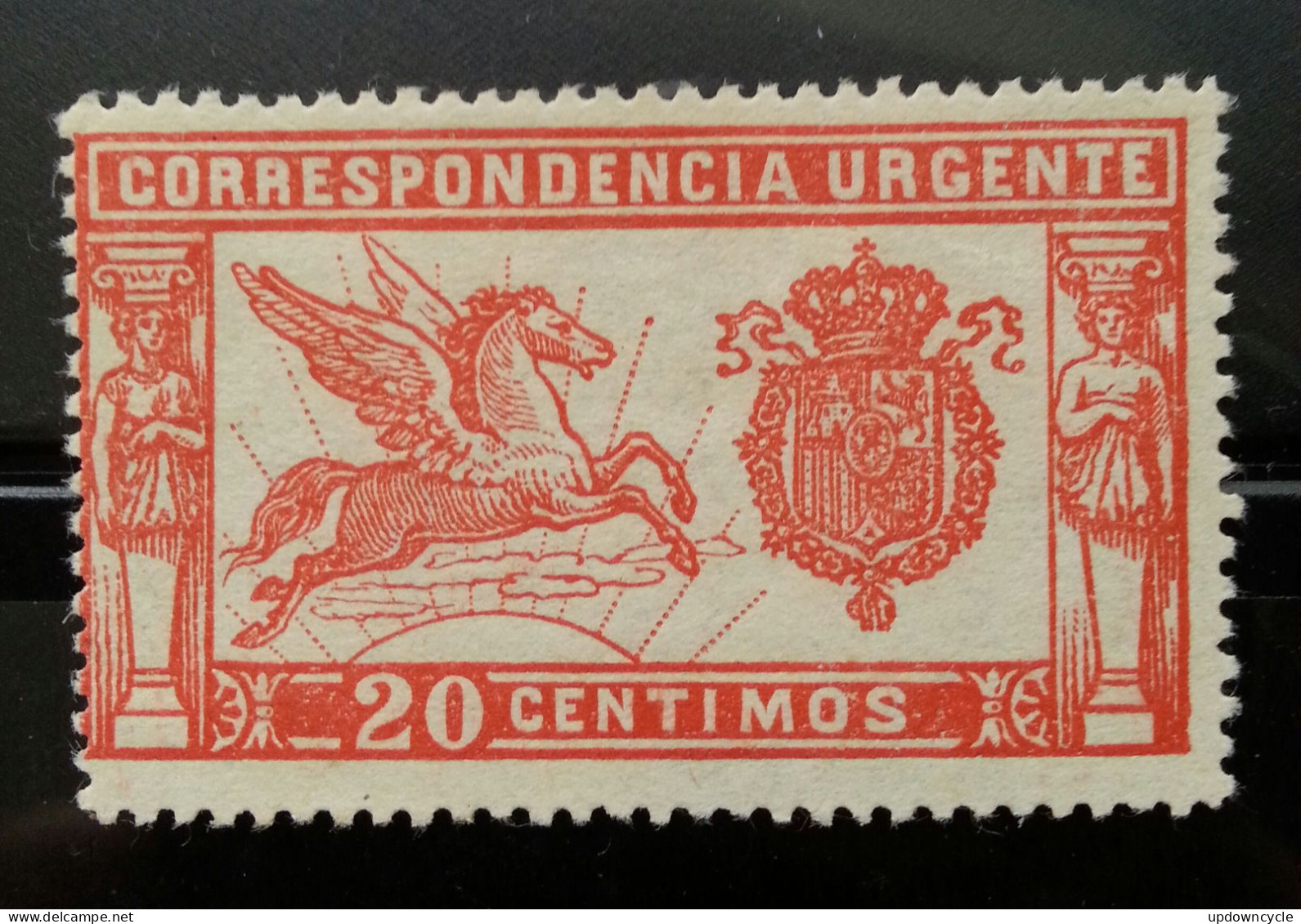 Spain 1905 20c Express Stamp "Correspondencia Urgente" Mint - Eilbriefmarken