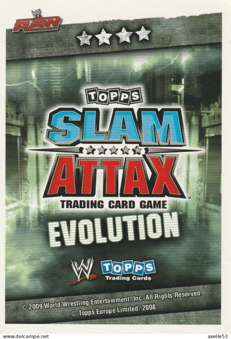 Cartes Slam Attax (8402) Kofi Kingstone - Kampfsport