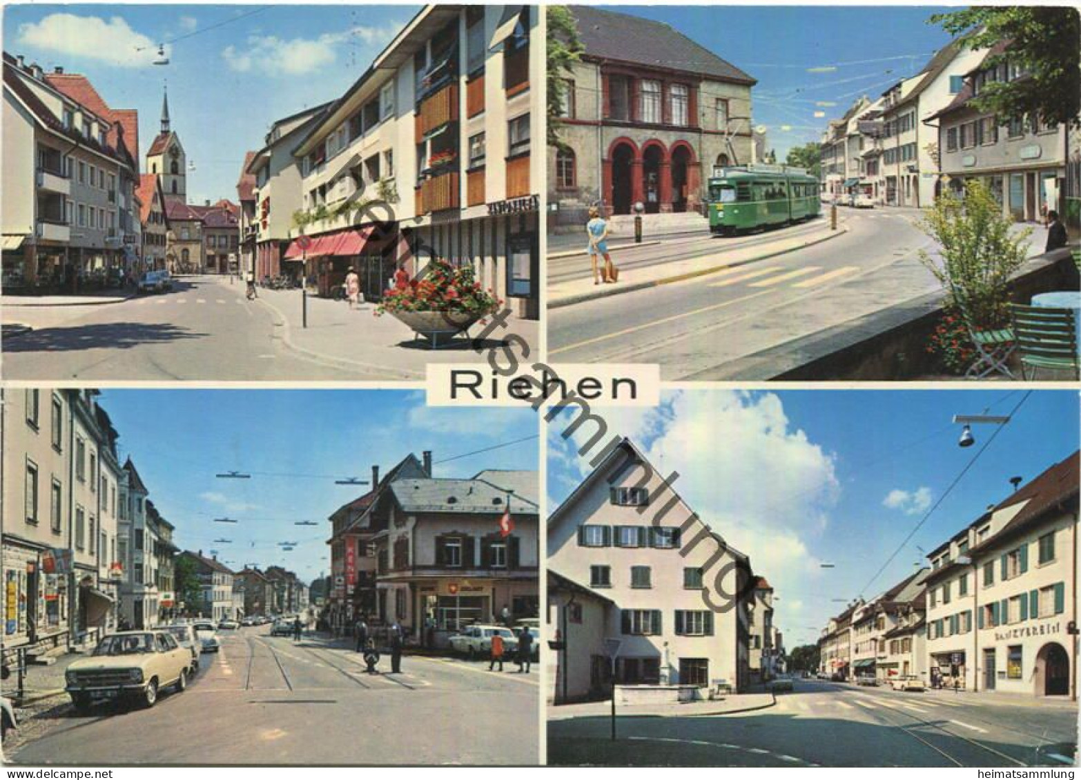 Riehen - AK Grossformat - Verlag Photoglob Wehrli AG Zürich Gel. 1978 - Riehen