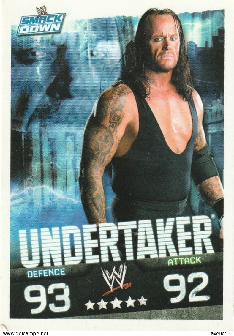 Carte De Slam Attax (8405) Undertaker - Martial Arts