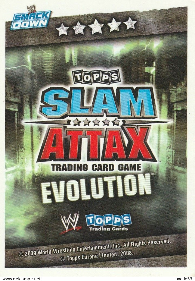 Carte De Slam Attax (8405) Undertaker - Martial Arts