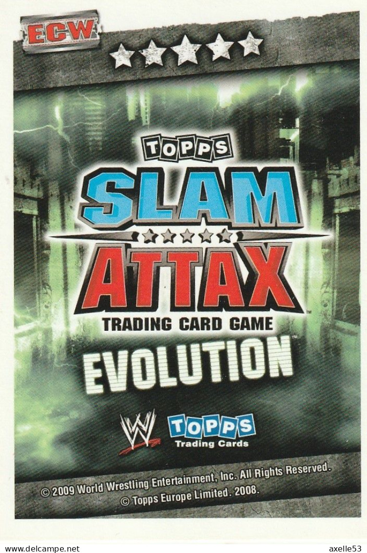 Carte De Slam Attax (8408) Vladimir Kozlov - Kampfsport