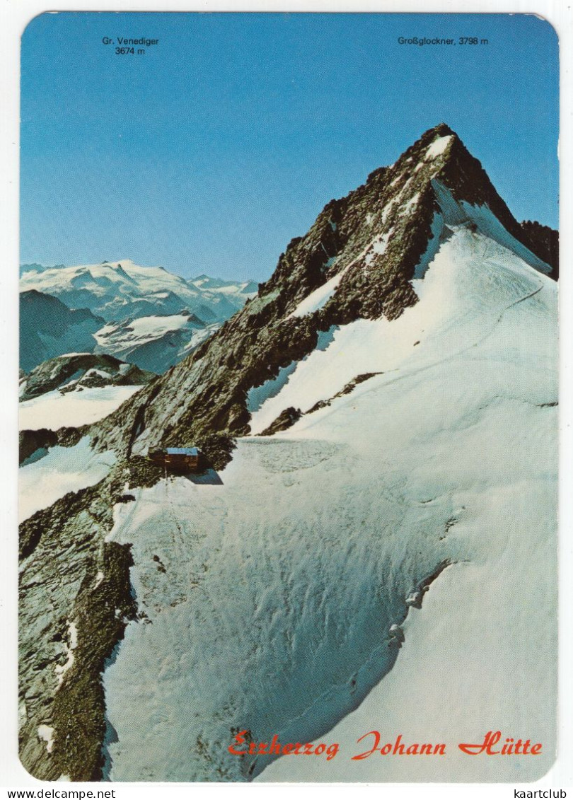 Erzherzog-Johann-Hütte, 3454 M (Adlersruhe) Am Großglockner - Kals - Stüdlhütte - (Osttirol, Österreich/ Austria) - Kals