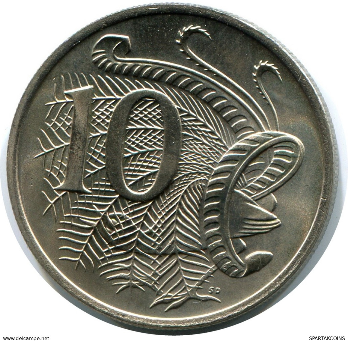 10 CENTS 1980 AUSTRALIA Moneda #AZ160.E - 10 Cents