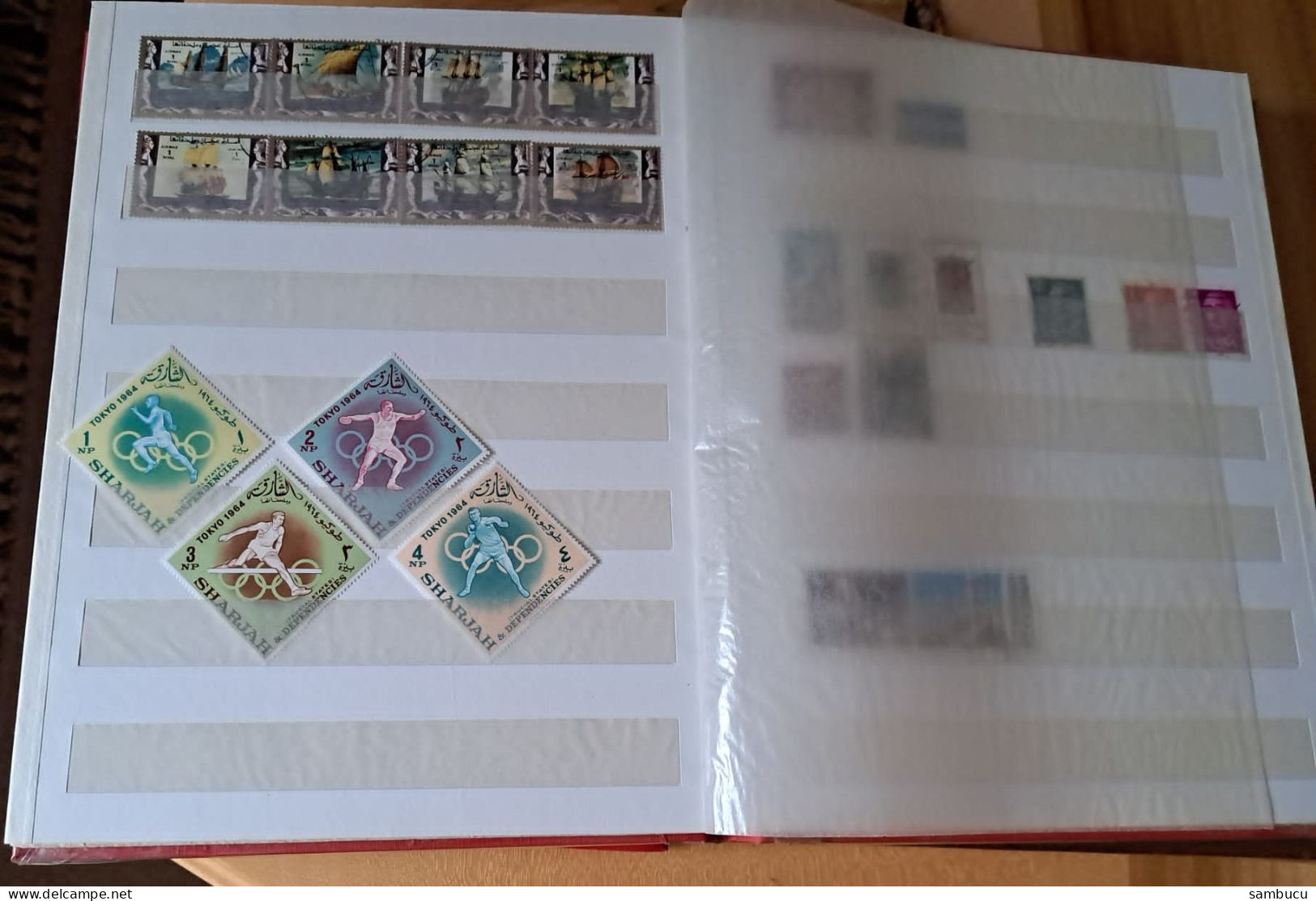 Anfängersammlung Briefmarken Alle Welt In 2 Großen 2 Kleinen Steckalben Und 3 Zigarrenschachteln - Vrac (max 999 Timbres)