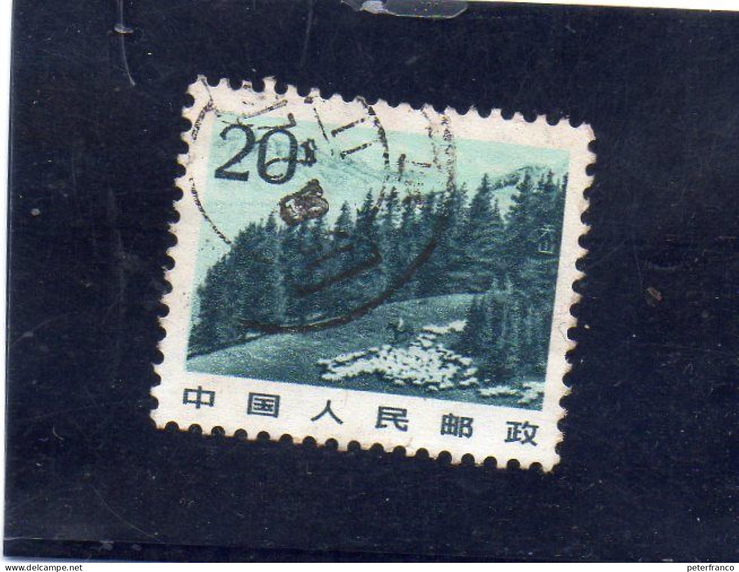 1983 Cina - Foreste Sul Monte Tian - Usati