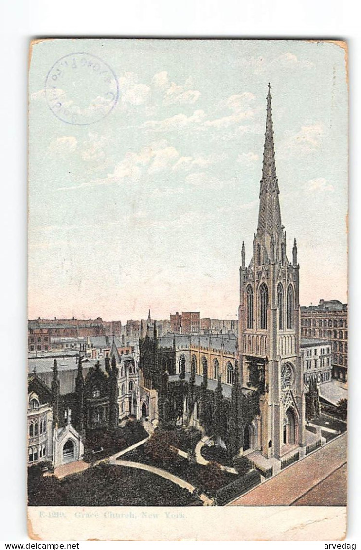 16949 GRACE CURCH NEW YORK - Chiese