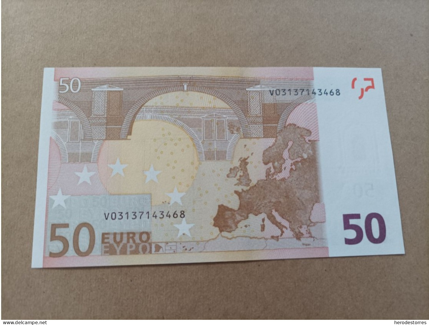 50 EURO España (V) M003, DUISEMBERG, UNC - 50 Euro