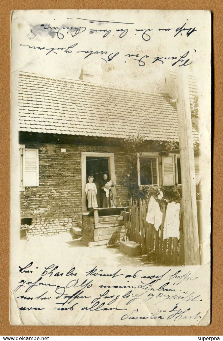 BRUMATH  (67) : CARTE PHOTO 1911 - Brumath