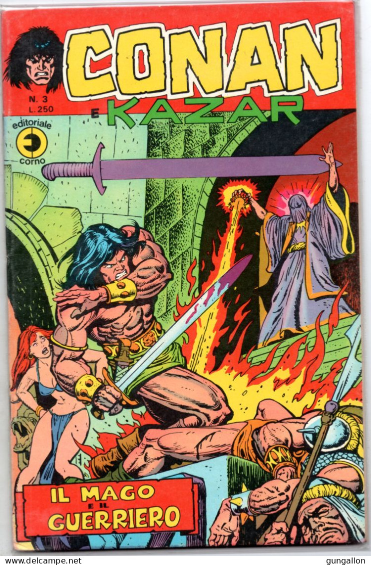 Conan & Kazar (Corno 1975)  N. 3 - Super Eroi