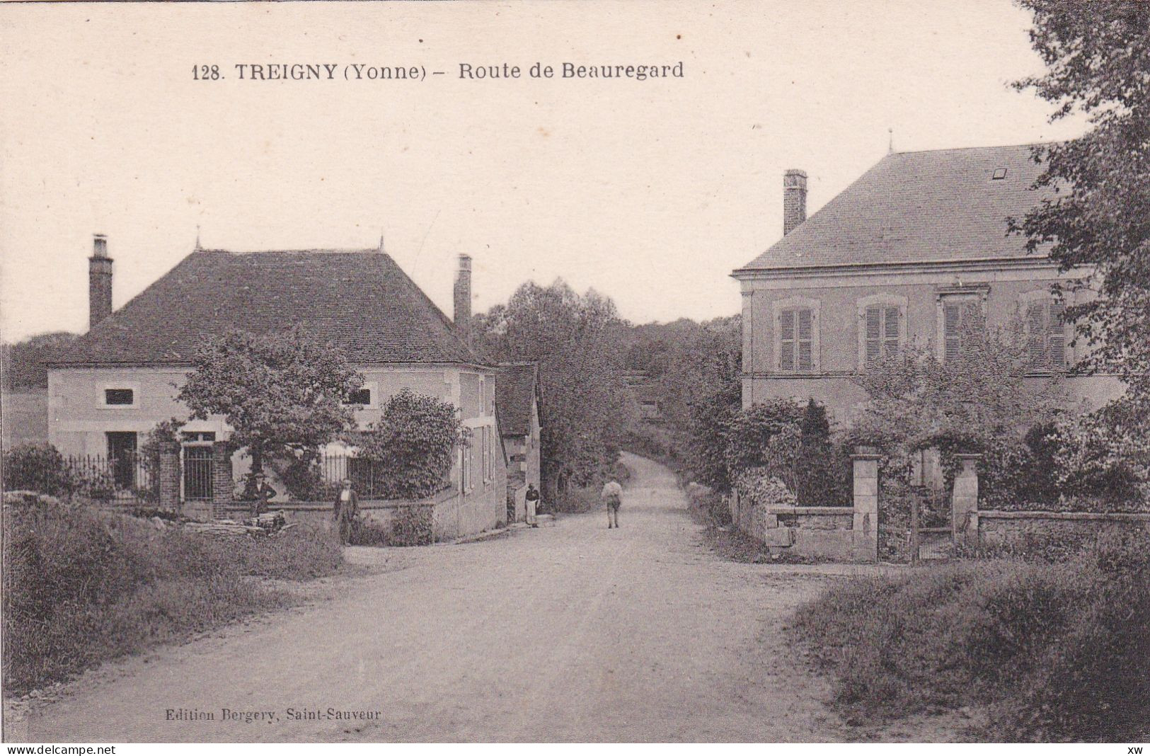 TREIGNY -89- Route De Beauregard - Animation - Treigny