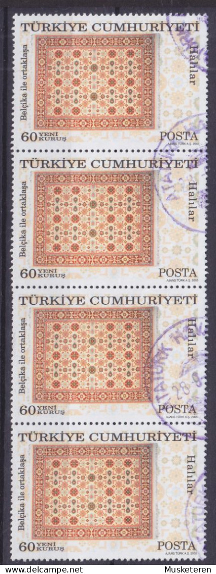 Turkey 2005 Mi. 3447, 60 K Teppisch Carpet 4-Stripe !! - Used Stamps