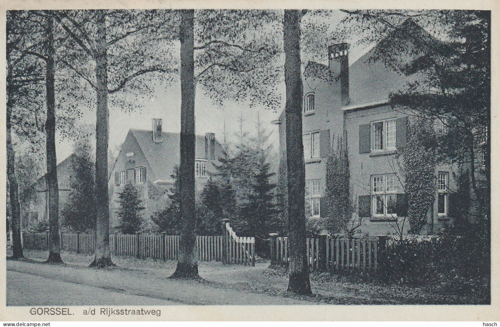 4894 143 Gorssel, Rijksstraatweg 1928 Met LBPK 0629 Gorsel - Lochem