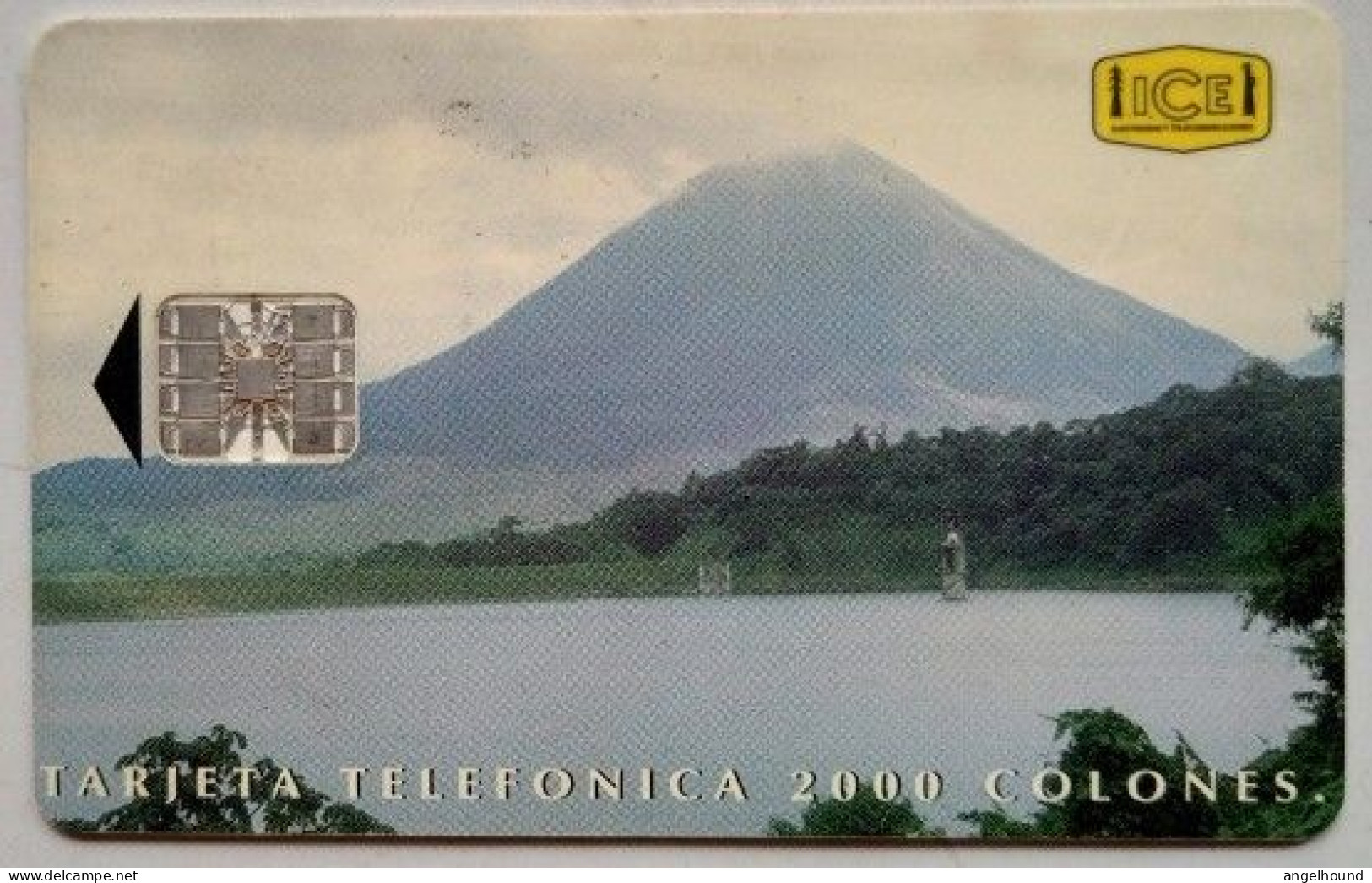 Costa Rica 2000 Colones " Volcan Arenal Y Embalse Arenal  ( 1 Emision ) " - Costa Rica