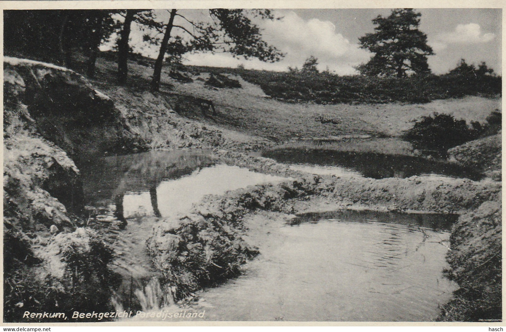 4894 291 Renkum, Beekgezicht Paradijseiland 1933 Met LBPK 1361 Renkum 5 - Renkum