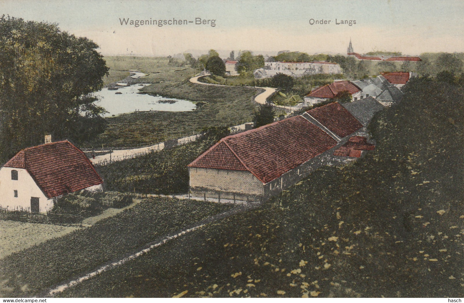 4894 316 Wageningschen Berg, Onder Langs 1908 Met LBPK 1826 Wageningen 1 - Wageningen