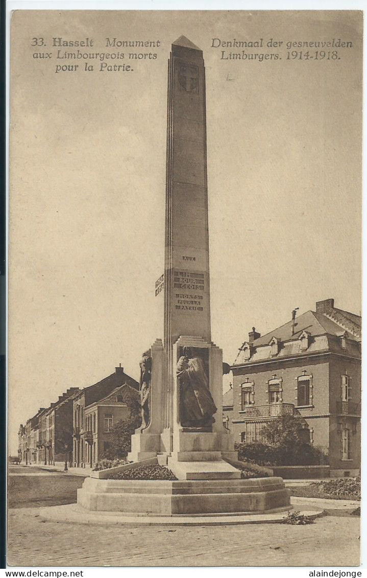 Hasselt - Denkmaal Der Gesneuvelden Limburgers 1914-1918 - Hasselt