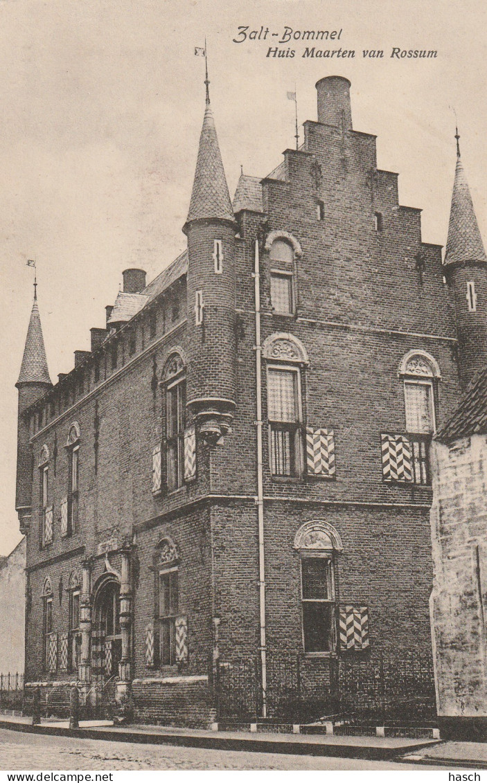 4894 366 Zalt-Bommel Huis Maarten Van Rossum 1915 Met LBPK 1931 Zaltbommel 1 - Zaltbommel