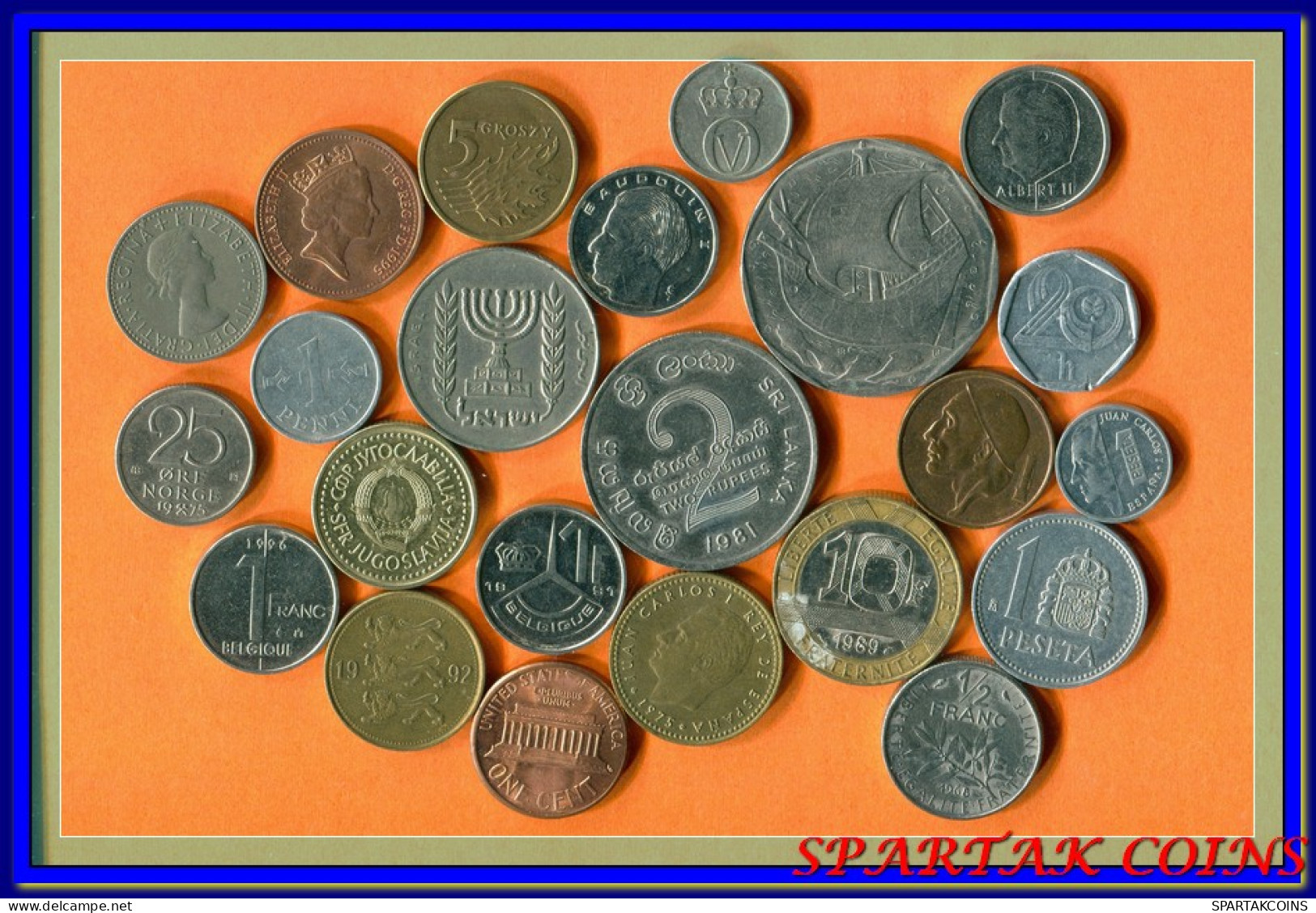 Collection MUNDO Moneda Lote Mixto Diferentes PAÍSES Y REGIONES #L10013.2.E - Lots & Kiloware - Coins