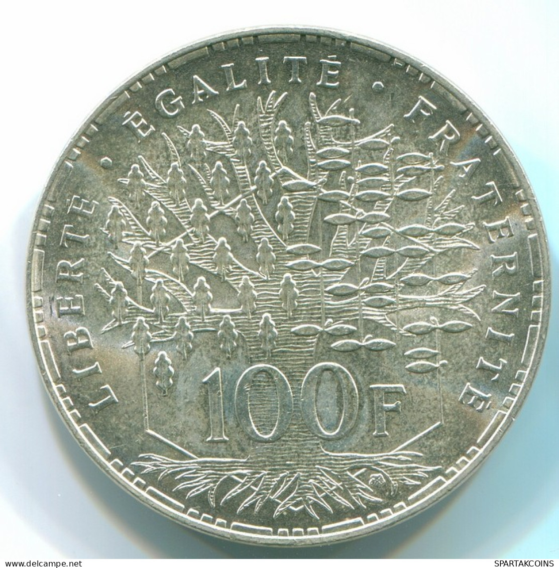 100 FRANCS 1983 FRANKREICH FRANCE Münze PANTHEON SILBER UNC #FR1025.24.D - 100 Francs
