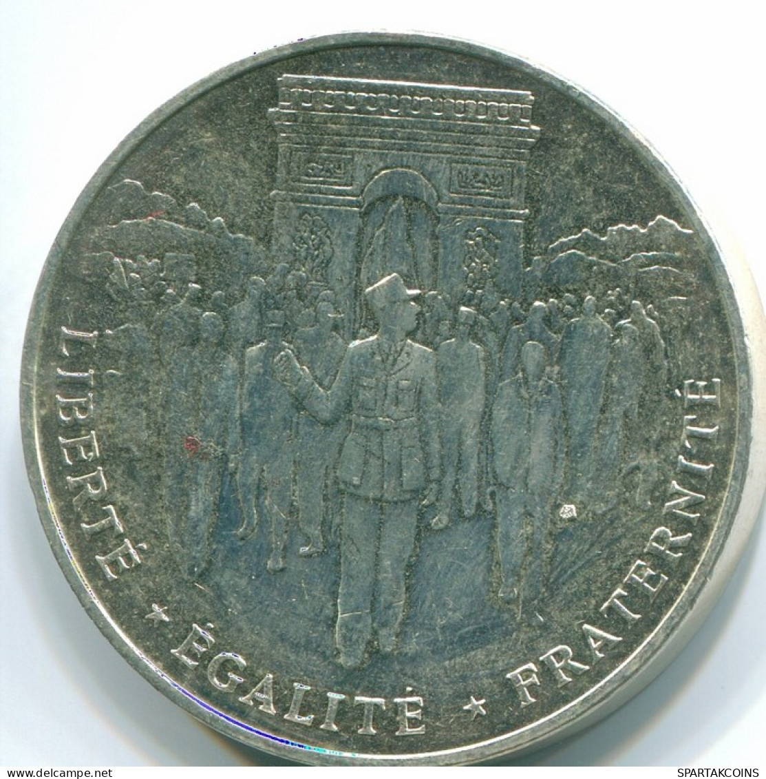 100 FRANCS 1994 FRANKREICH FRANCE Liberation Of Paris SILBER AUNC #FR1044.35.D - 100 Francs