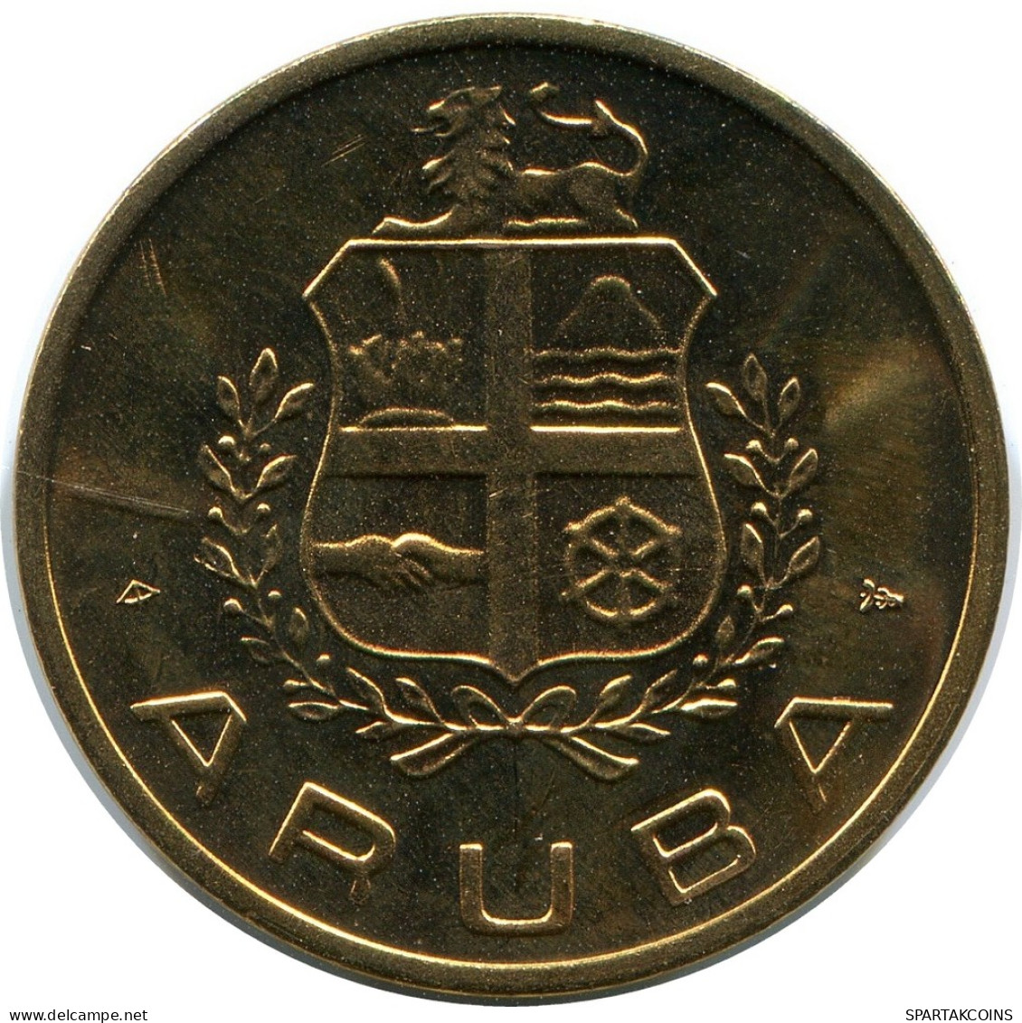 ARUBA ROYAL DUTCH MINT SET TOKEN INÉERLANDAIS NETHERLANDS MINT (From BU Mint Set) #AH045.F - Aruba