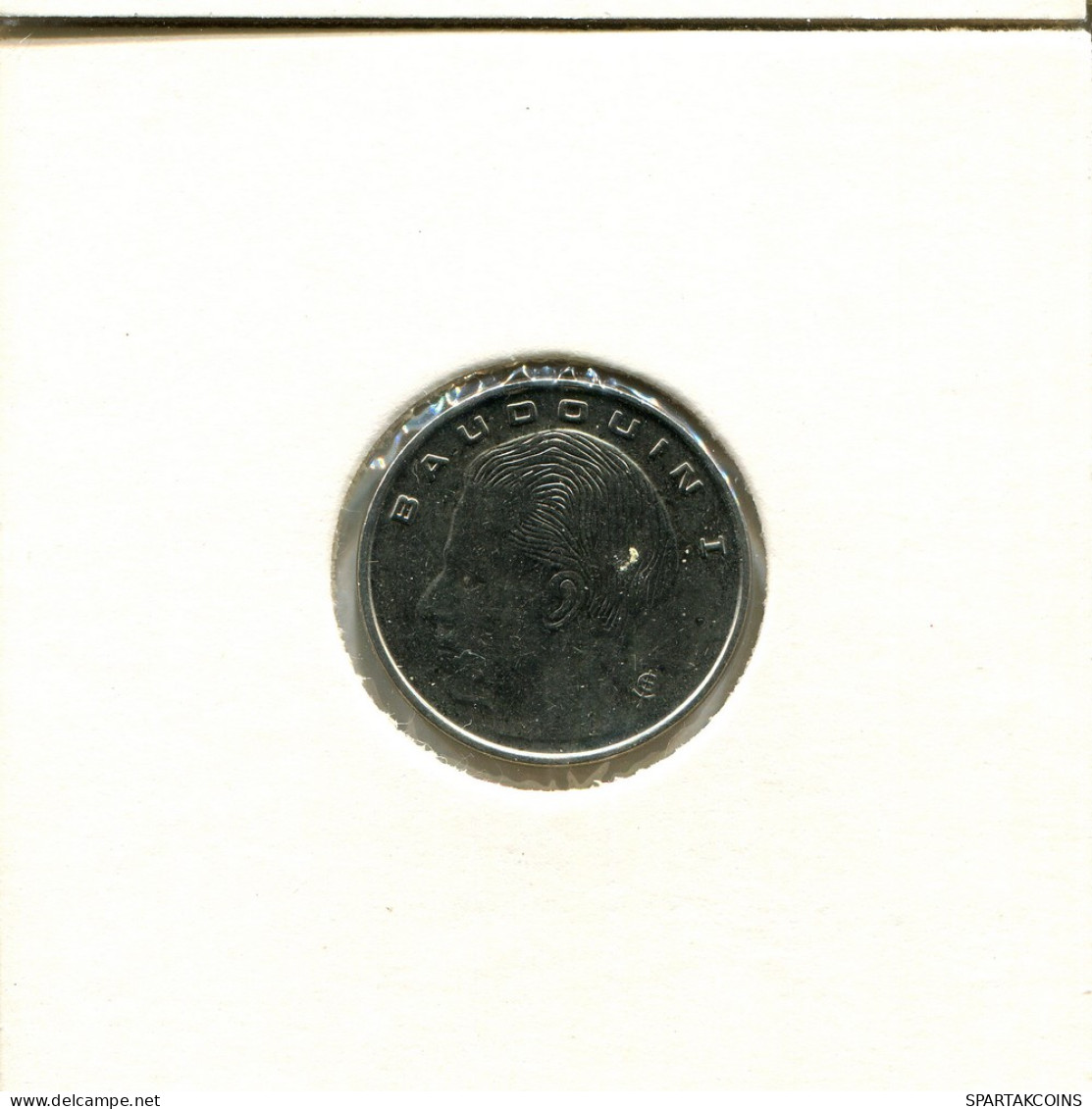 1 FRANC 1991 FRENCH Text BELGIQUE BELGIUM Pièce #AU089.F - 10 Francs