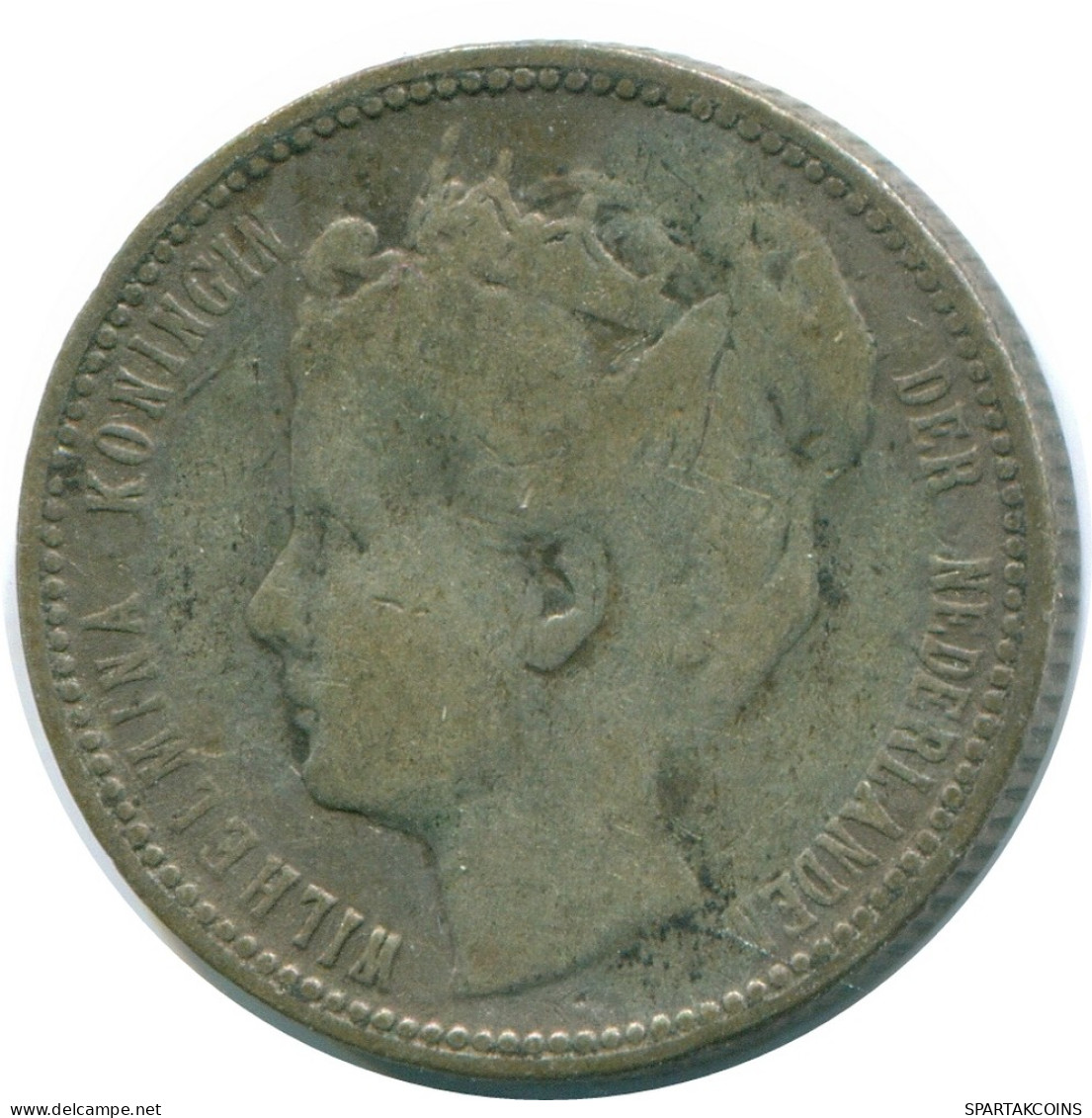 1/4 GULDEN 1900 CURACAO NÉERLANDAIS NETHERLANDS ARGENT Colonial Pièce #NL10529.4.F - Curaçao