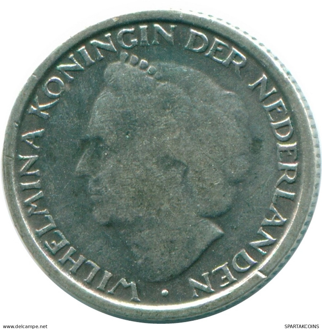 1/10 GULDEN 1948 CURACAO NÉERLANDAIS NETHERLANDS ARGENT Colonial Pièce #NL11899.3.F - Curaçao