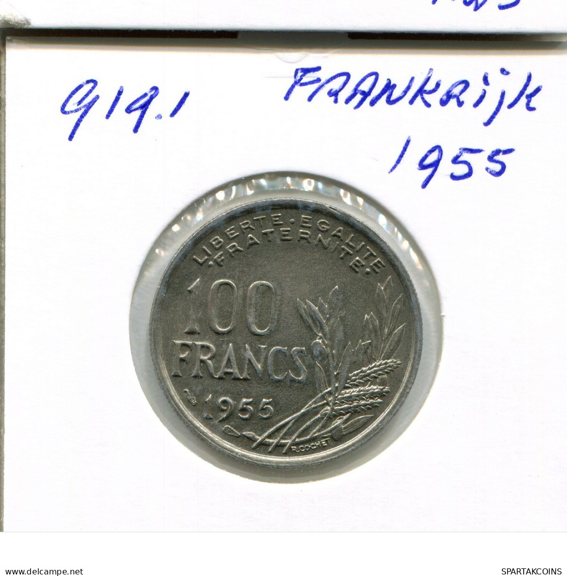 50 FRANCS 1955 FRANCE Pièce Française #AN480.F - 50 Francs