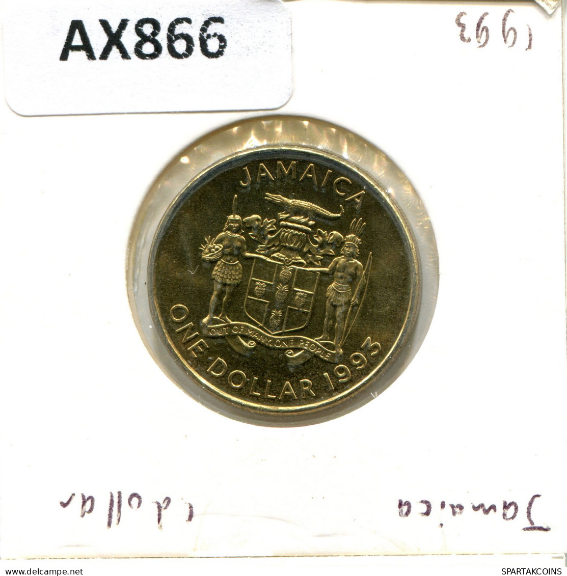 1 DOLLAR 1993 JAMAÏQUE JAMAICA Pièce #AX866.F - Jamaica