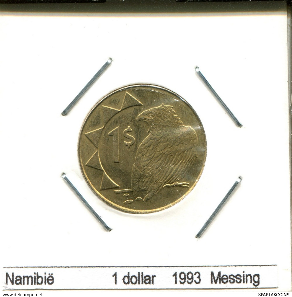 5 DOLLARS 1993 NAMIBIE NAMIBIA Pièce #AS395.F - Namibië