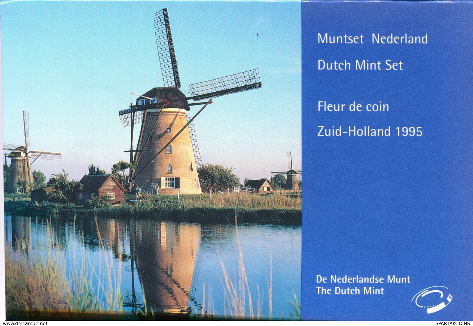 NÉERLANDAIS NETHERLANDS 1995 MINT SET 6 Pièce + MEDAL #SET1123.4.F - Jahressets & Polierte Platten