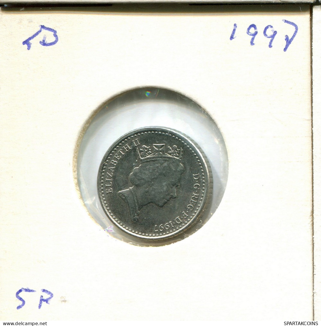 5 PENCE 1997 UK GRANDE-BRETAGNE GREAT BRITAIN Pièce #AU818.F - 5 Pence & 5 New Pence