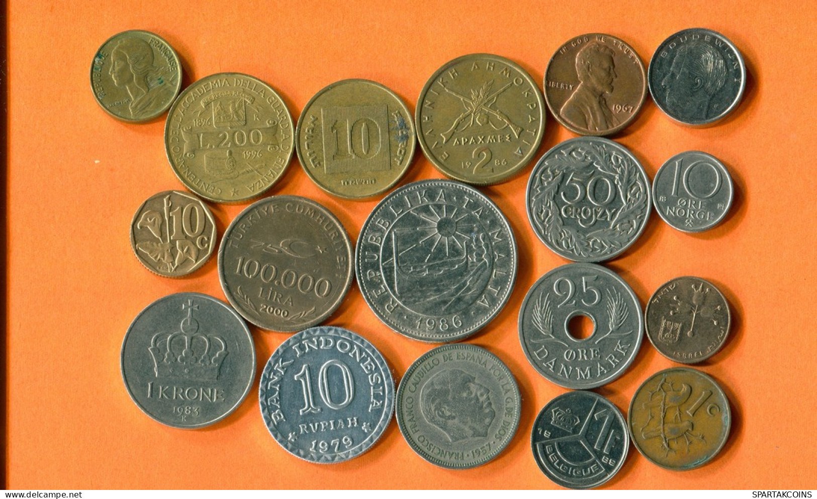 Collection MONDE WORLD Pièce Mixed Lot Different COUNTRIES And REGIONS #L10093.2.F - Lots & Kiloware - Coins