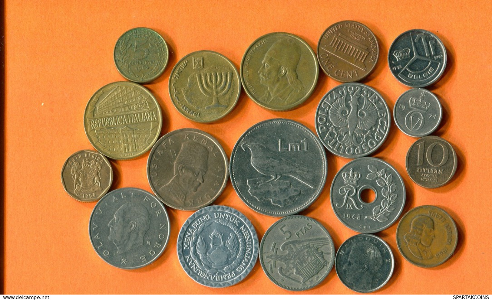 Collection MONDE WORLD Pièce Mixed Lot Different COUNTRIES And REGIONS #L10093.2.F - Lots & Kiloware - Coins