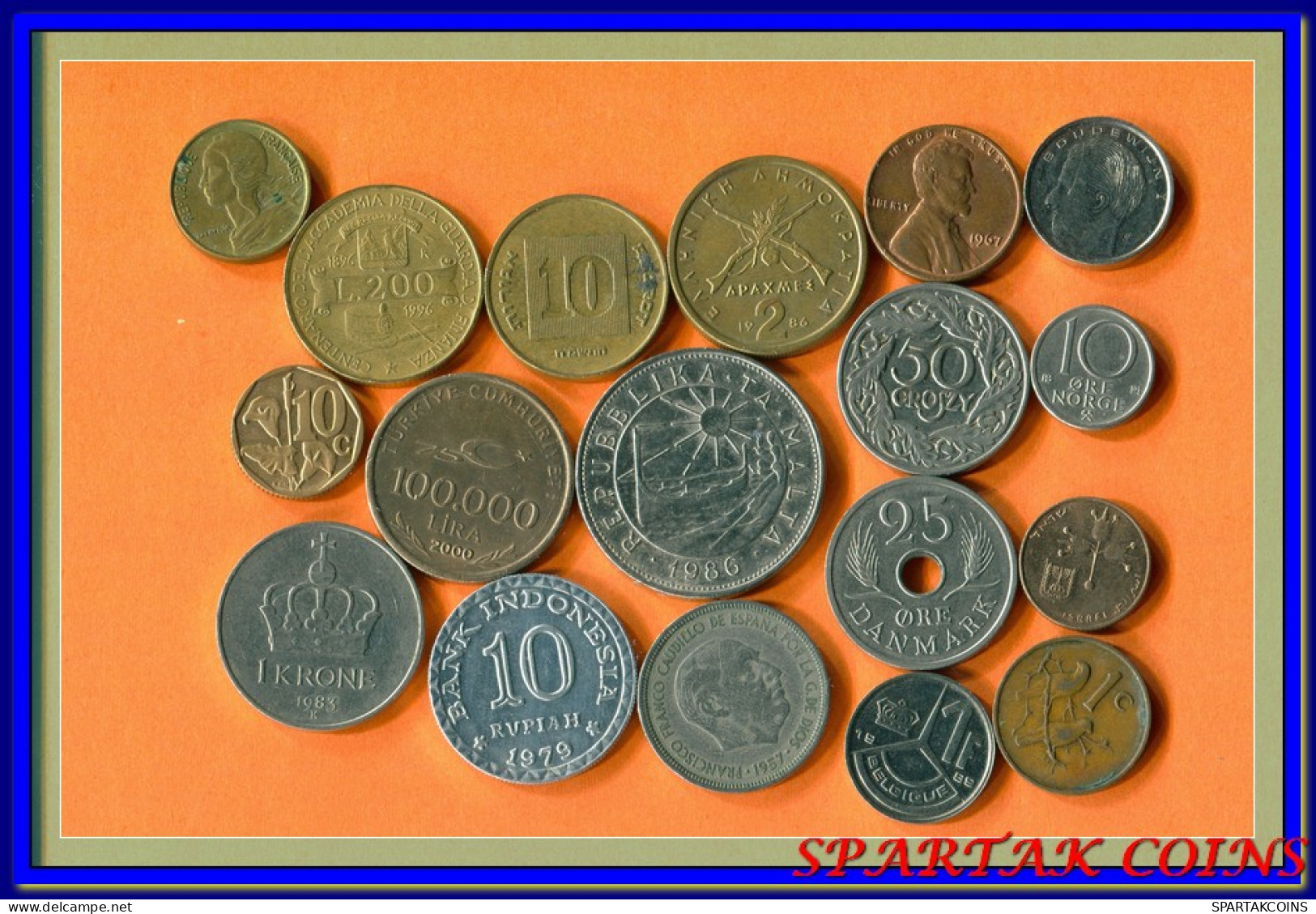 Collection MONDE WORLD Pièce Mixed Lot Different COUNTRIES And REGIONS #L10093.2.F - Lots & Kiloware - Coins