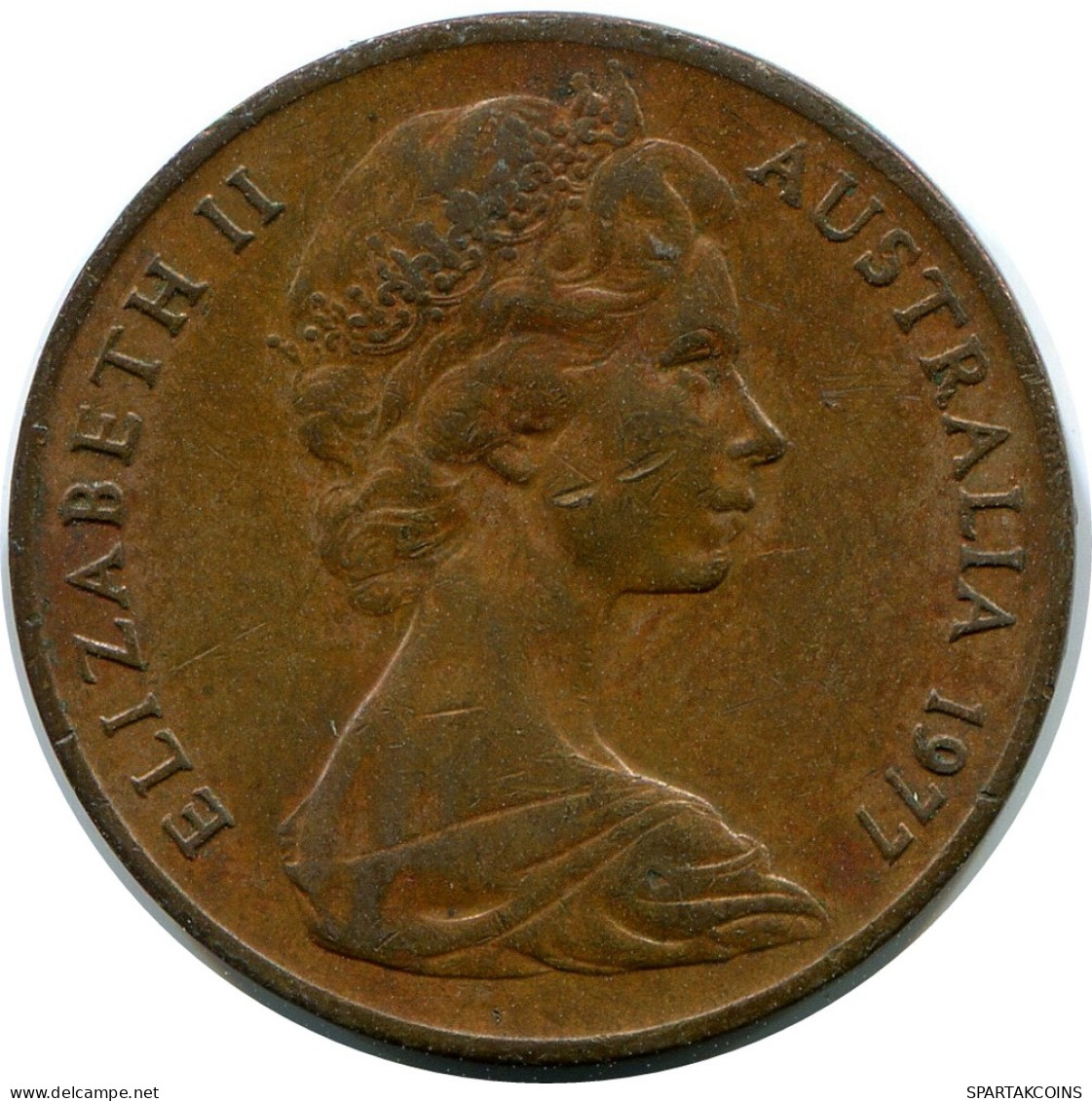 2 CENTS 1971 AUSTRALIA Coin #AR908.U - 2 Cents