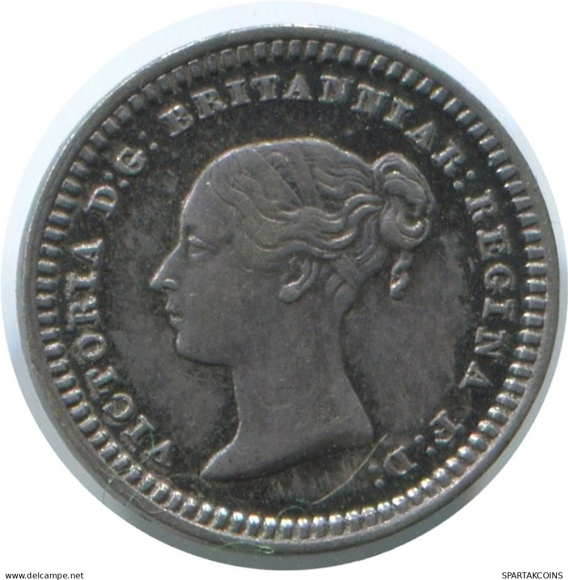 1 1/2 PENCE 1843 UK GREAT BRITAIN SILVER Coin Colonial #AE802.16.U - E. 1 1/2 - 2 Pence