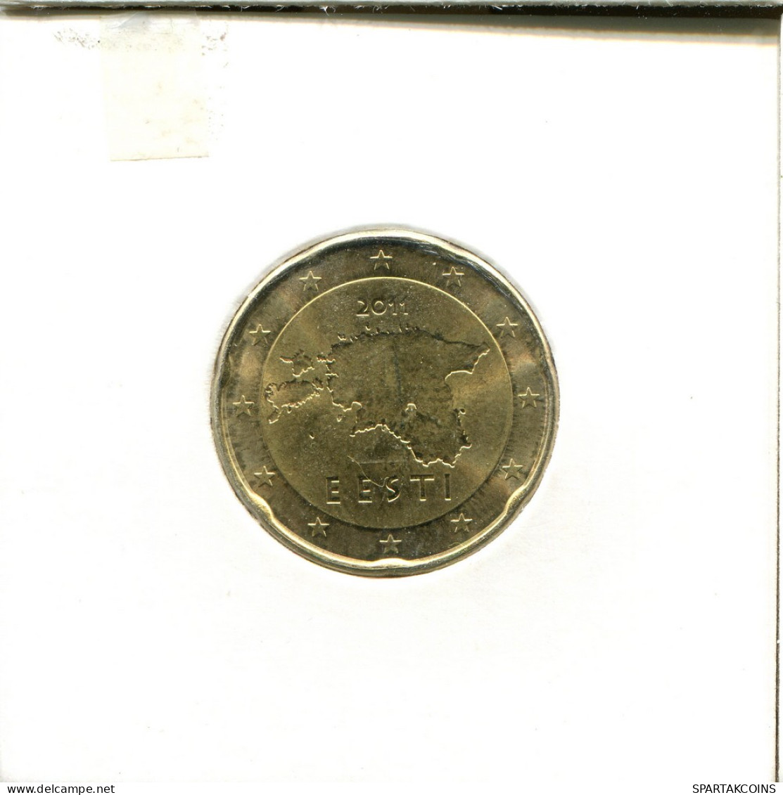 20 CENTS 2011 ESTONIA Coin #AS688.U - Estonie
