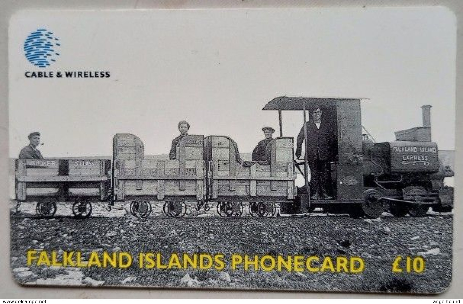 Falkland Islands £10 Chip Card " Camber Railway " - Falkland