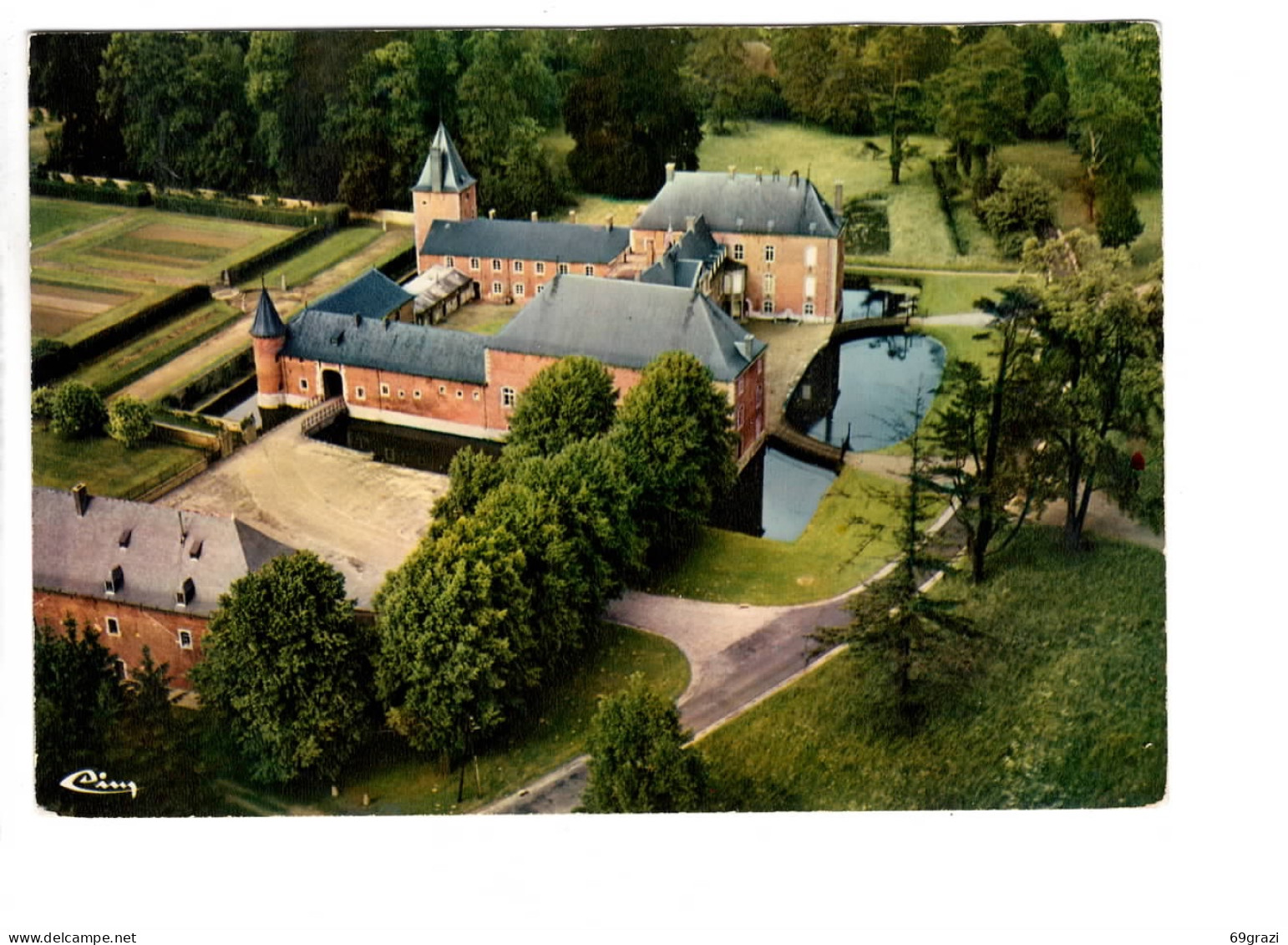 Franc Warêt Château Vue Aérienne - Fernelmont