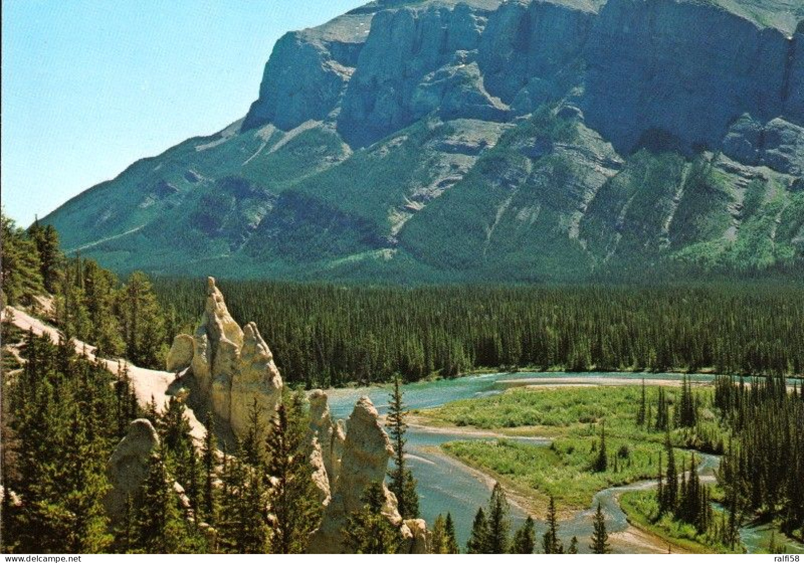 1 AK Kanada / Alberta * The HOO-DOOS - Gesteinsformationen Im Banff National Park  - UNESCO Weltnaturerbe * - Banff