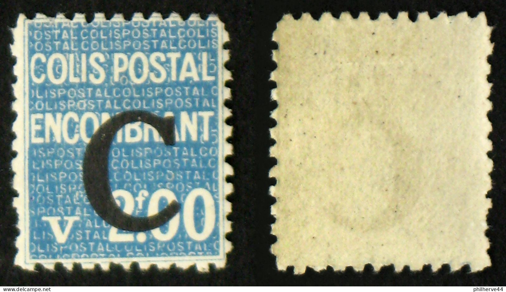 COLIS POSTAUX N° 118 Neuf N* TB Cote 45€ - Neufs